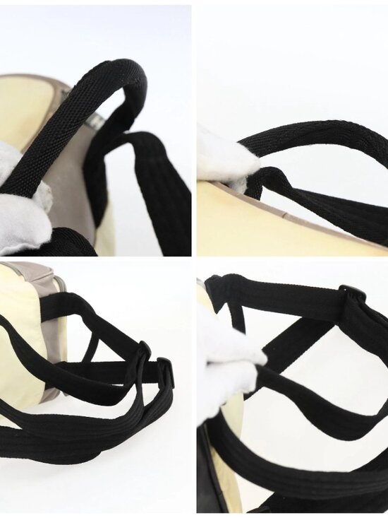 CHANEL Backpack Nylon Silver White main image 14